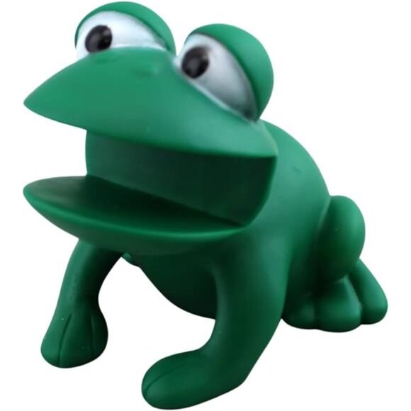 Animal Shape Novelty Kitchen Sponge Holder and Sponge Choice of Frog or Duck - Picture 1 of 6